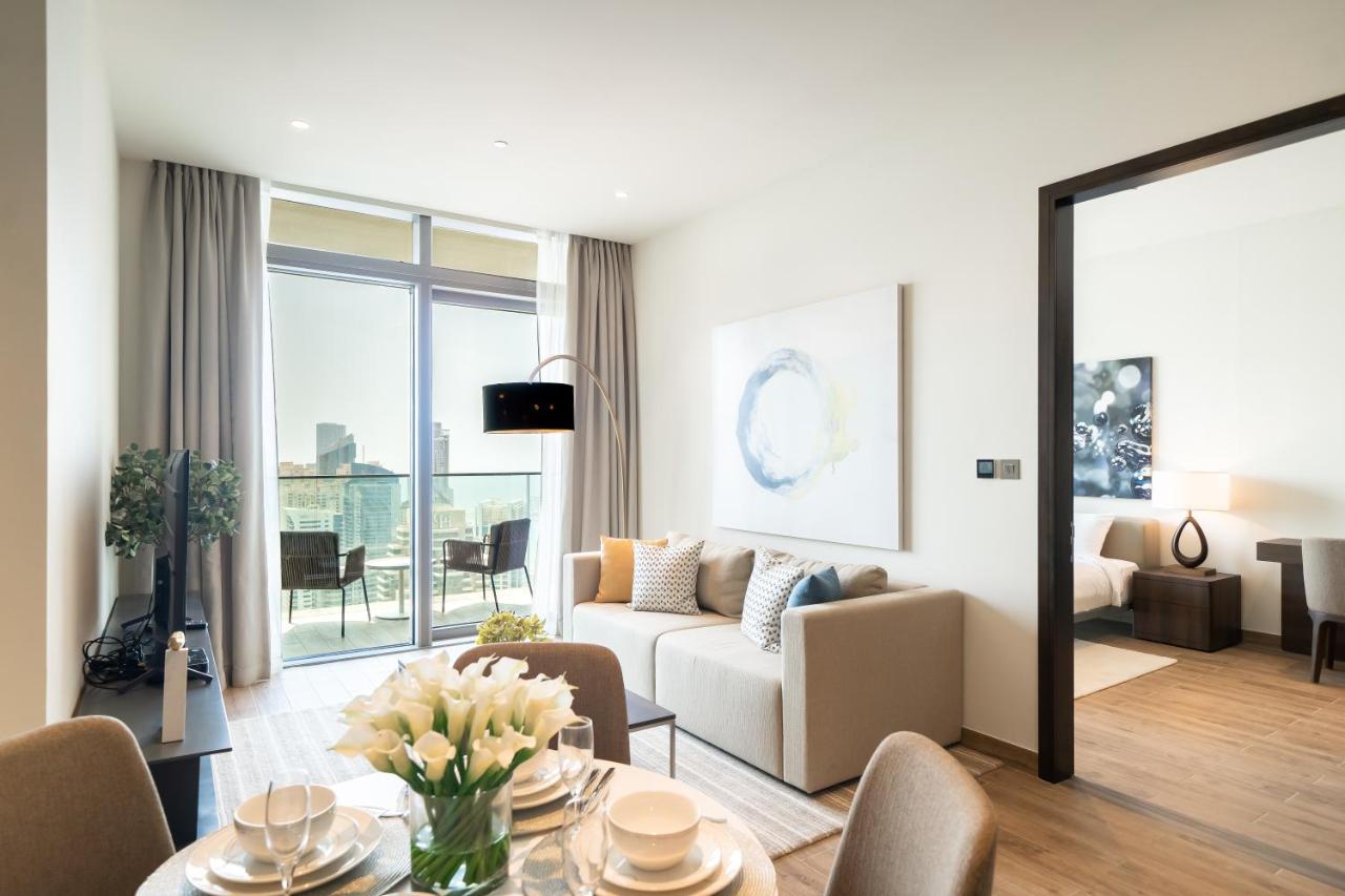 Luton Vacation Homes - Marina View & Luxury 1Br - Jumeirah Living Marina Gate Tower 3 - 54Ab49Ab36Ab Dubaj Kültér fotó