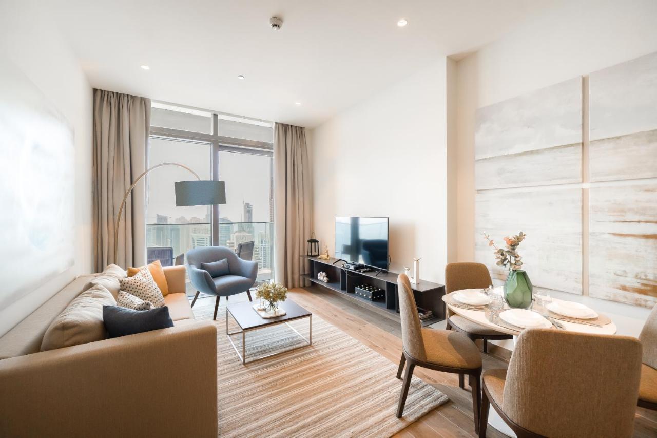 Luton Vacation Homes - Marina View & Luxury 1Br - Jumeirah Living Marina Gate Tower 3 - 54Ab49Ab36Ab Dubaj Kültér fotó
