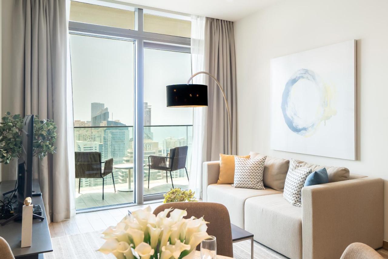 Luton Vacation Homes - Marina View & Luxury 1Br - Jumeirah Living Marina Gate Tower 3 - 54Ab49Ab36Ab Dubaj Kültér fotó