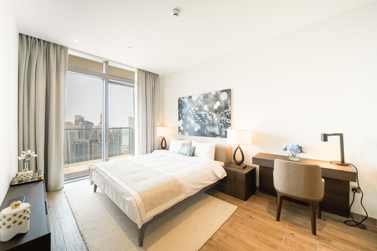 Luton Vacation Homes - Marina View & Luxury 1Br - Jumeirah Living Marina Gate Tower 3 - 54Ab49Ab36Ab Dubaj Kültér fotó